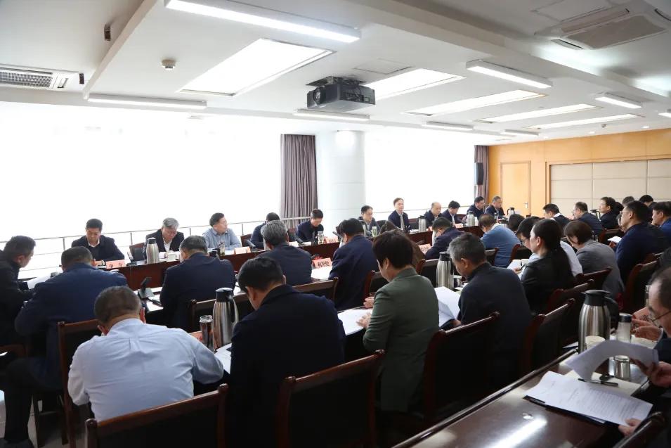 365bet(中文)官方网站召开厅党组（扩大）会议 传达学习习近平总书记重要讲话精神部署近期重点工作